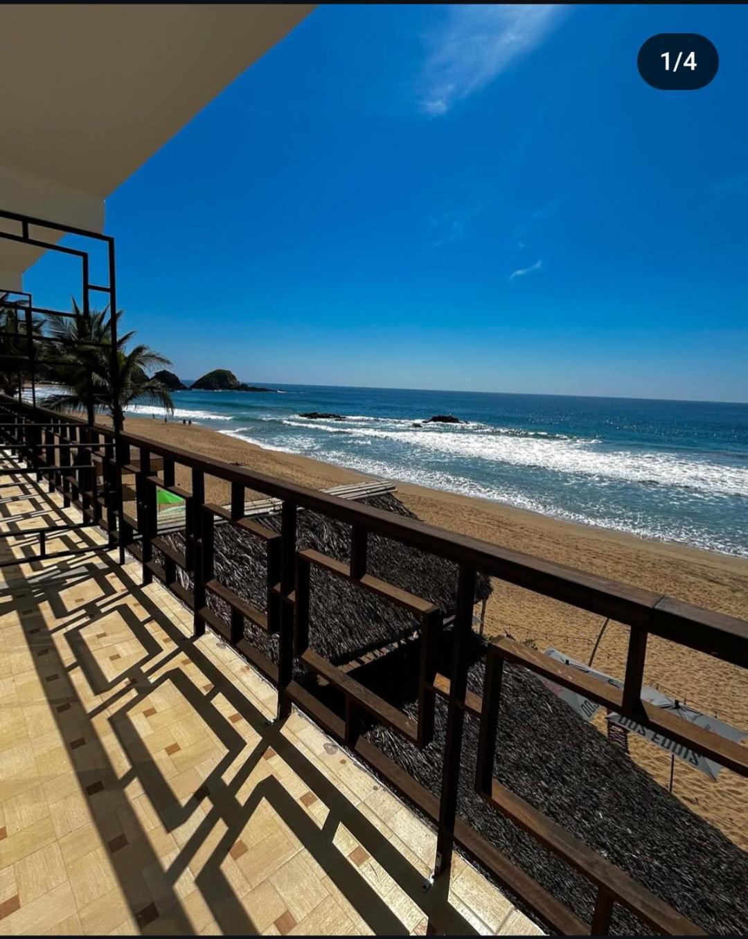 Hotel Neptuno Зиполите Екстериор снимка
